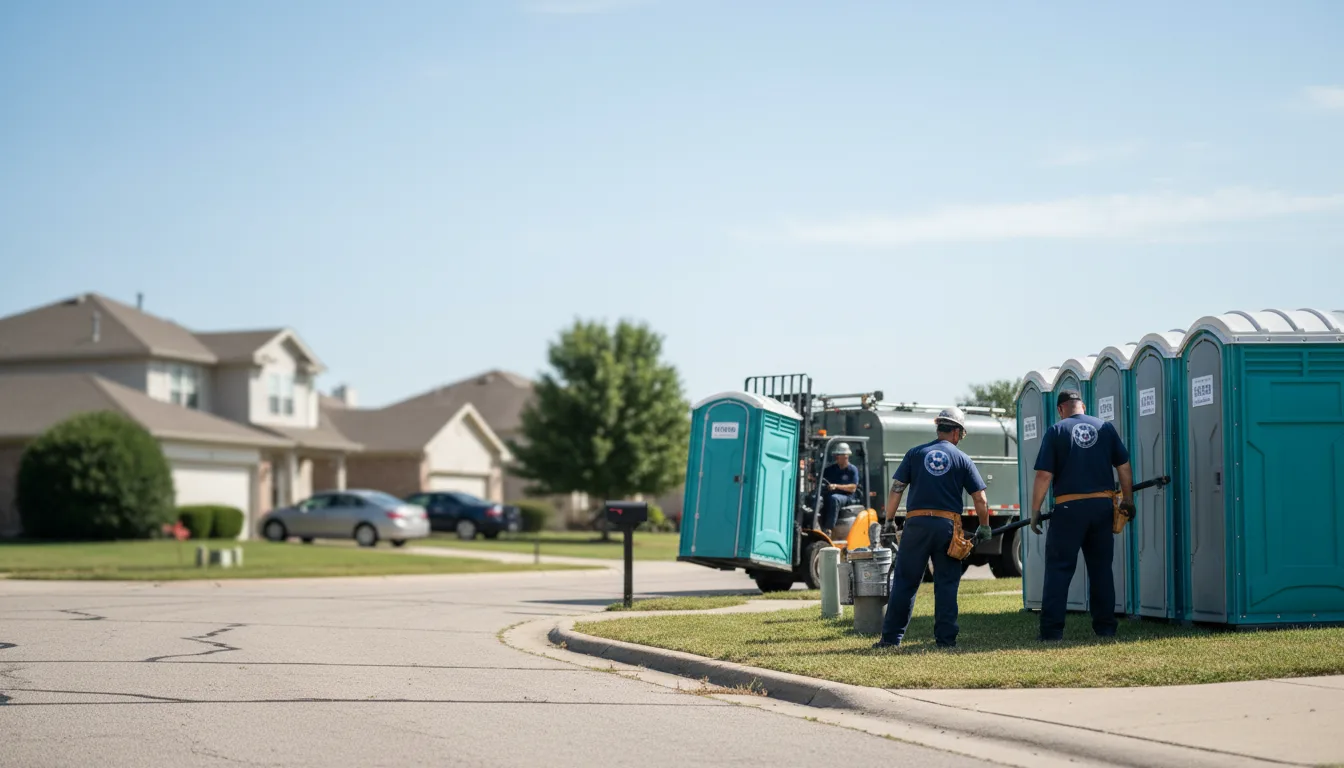 Porta Potty Rental in Sherwood, WI near me